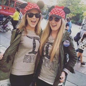 Disneyland fitted knit cotton sweatshirt